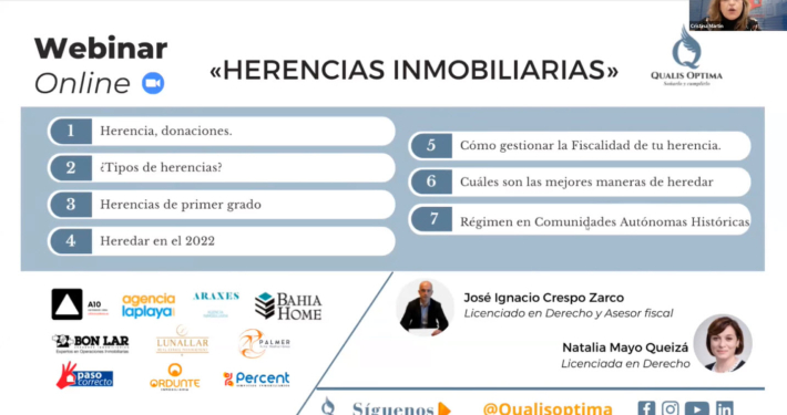 herencias inmuebles grabacion