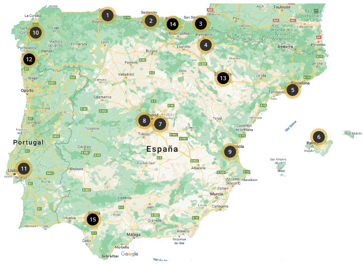 mapa propiedades QualisOptima