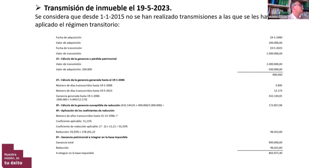 fiscalidad venta vivienda