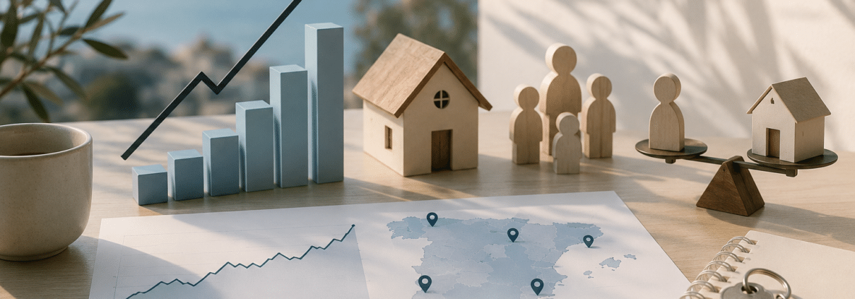 Mercado inmobiliario nacional en el verano de 2026